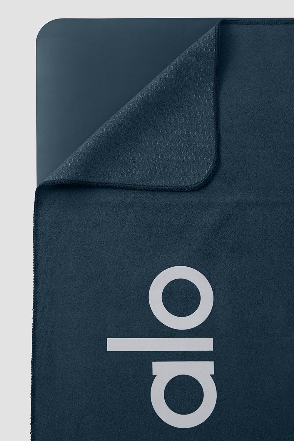 Men Alo Yoga Grounded No-Slip Towel Eclipse | India  29067-WFNR