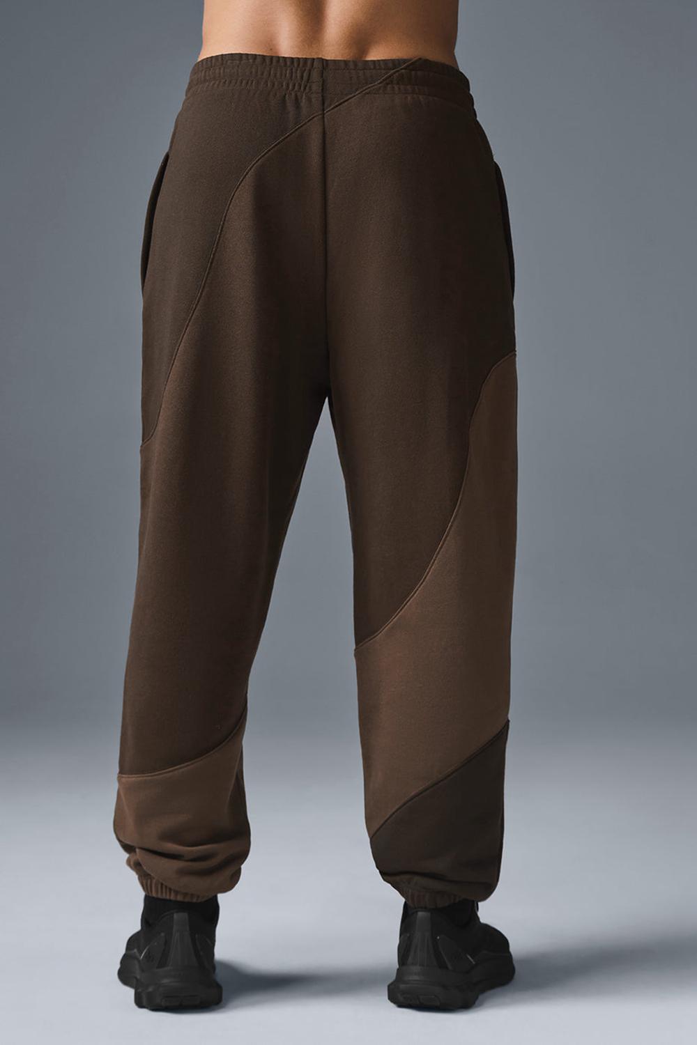 Men Alo Yoga Make Waves Sweatpant Espresso Tonal | India  57698-MIDB