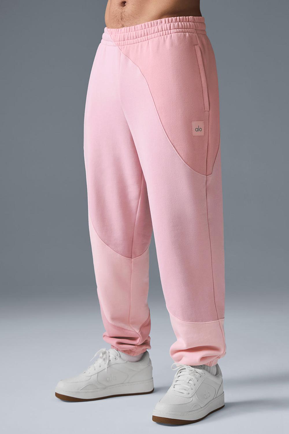 Men Alo Yoga Make Waves Sweatpant Sunset Pink Tonal | India  94307-NIEU