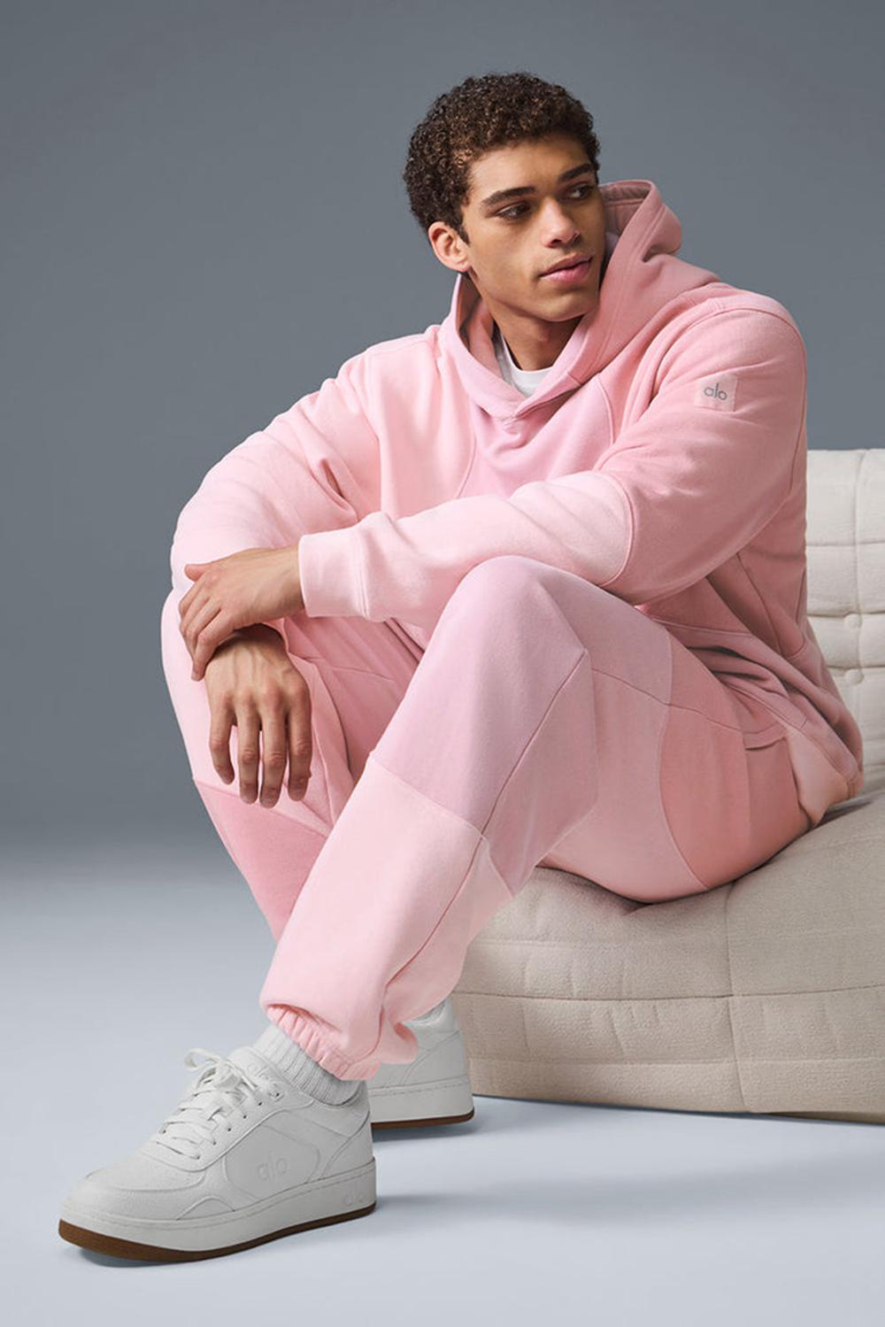 Men Alo Yoga Make Waves Sweatpant Sunset Pink Tonal | India  94307-NIEU