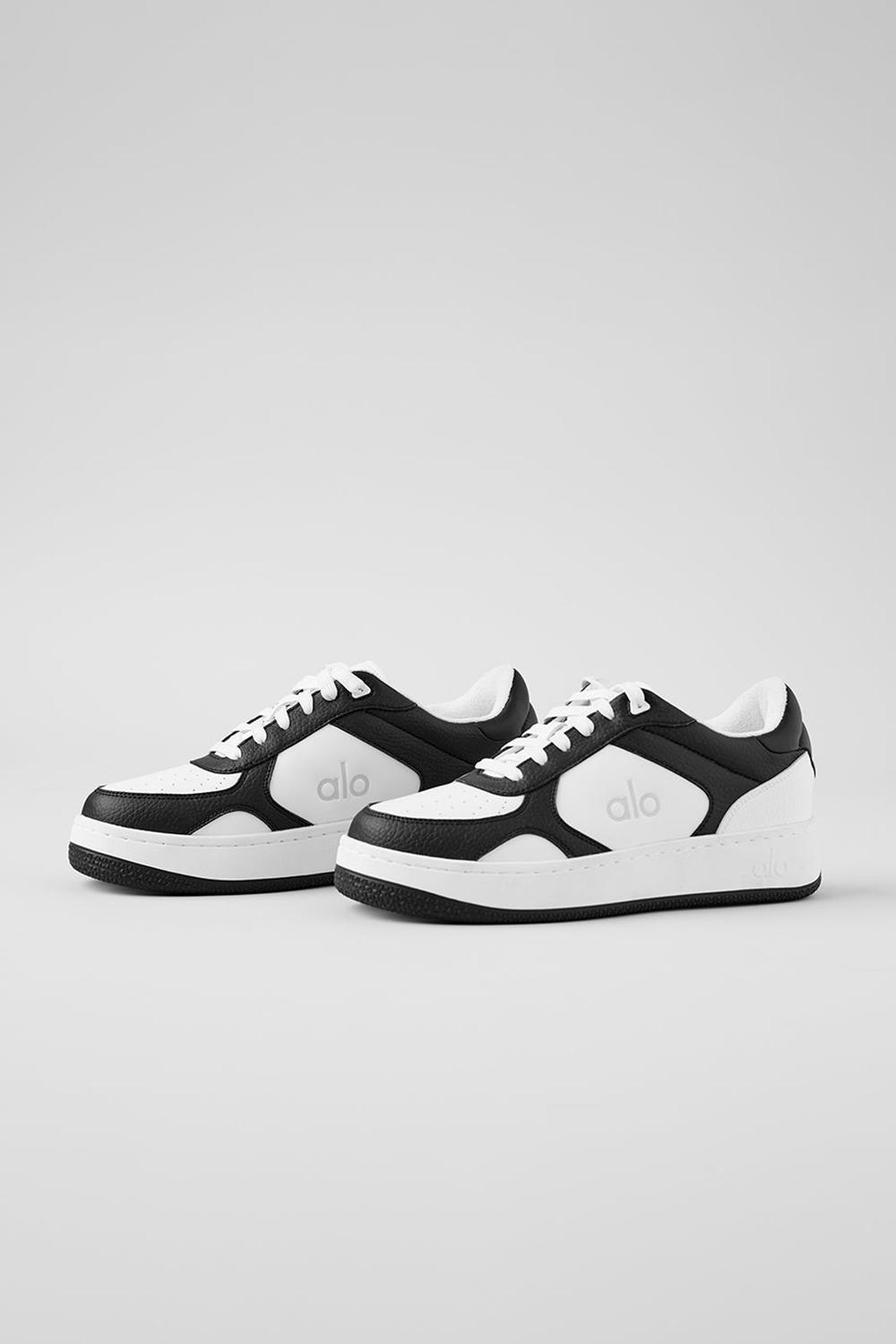 Men Alo Yoga Recovery Mode Sneaker Black / White | India  43710-JRUF