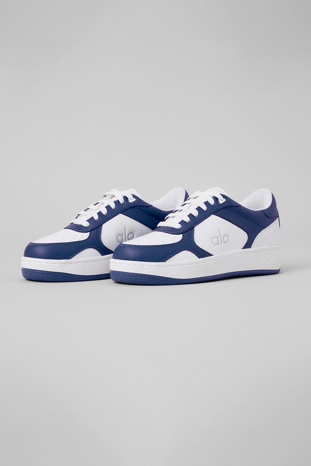 Men Alo Yoga Recovery Mode Sneaker Navy / White | India  73612-UOBW