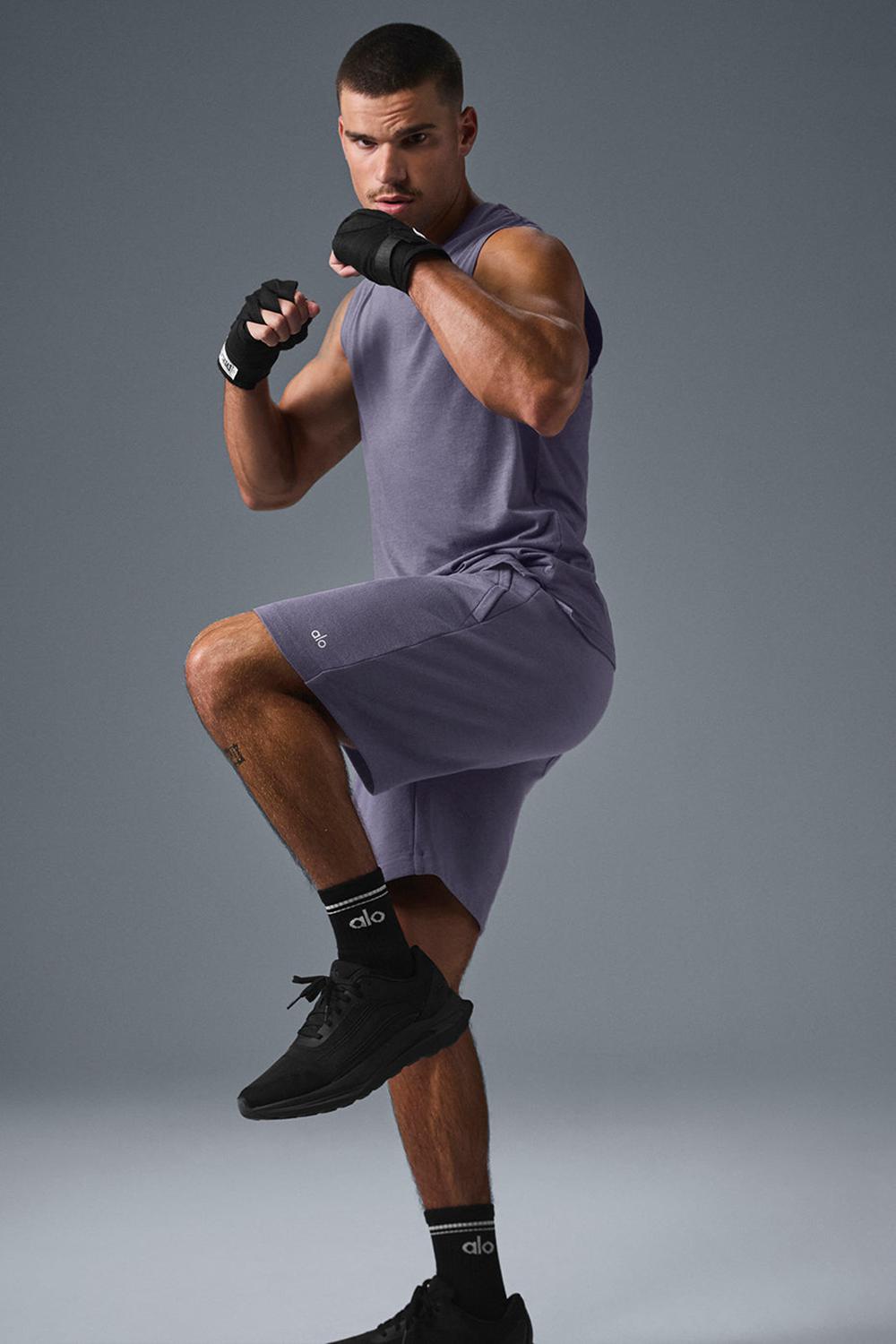 Men Alo Yoga The Triumph Muscle Tank Italian Plum | India  43179-PXTZ