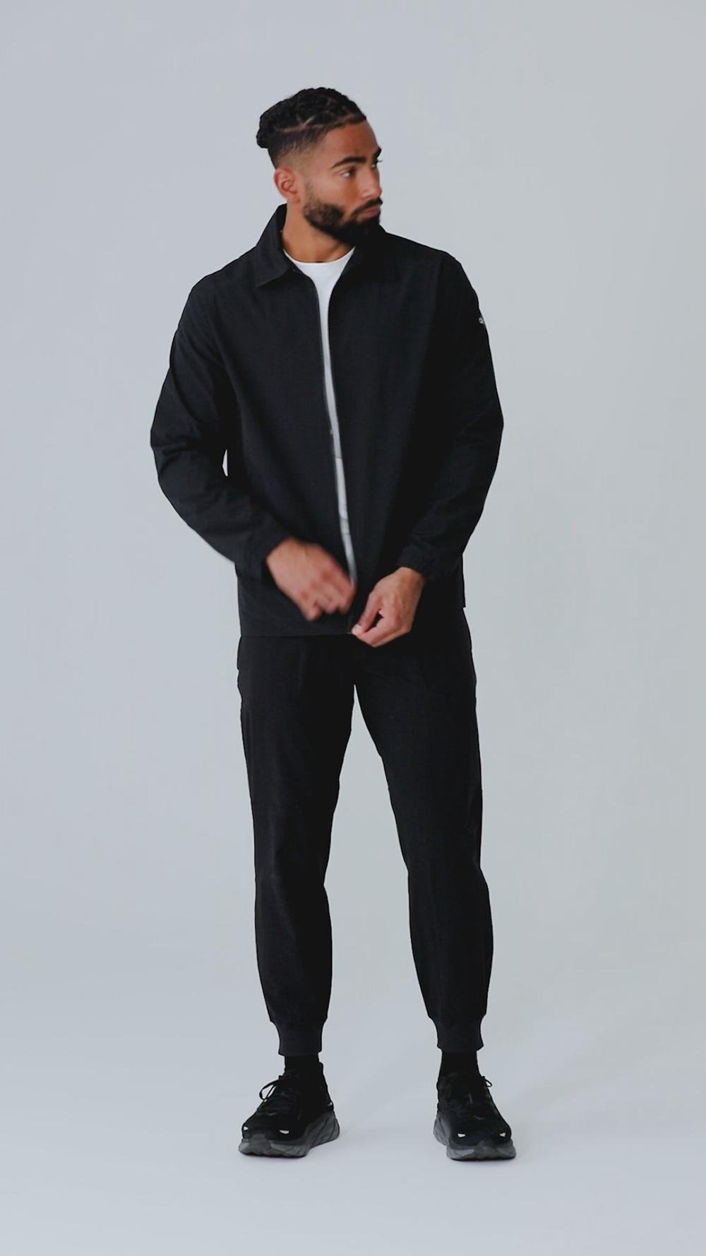 Men Alo Yoga Torrent Overshirt Gravel | India  12453-IRHZ