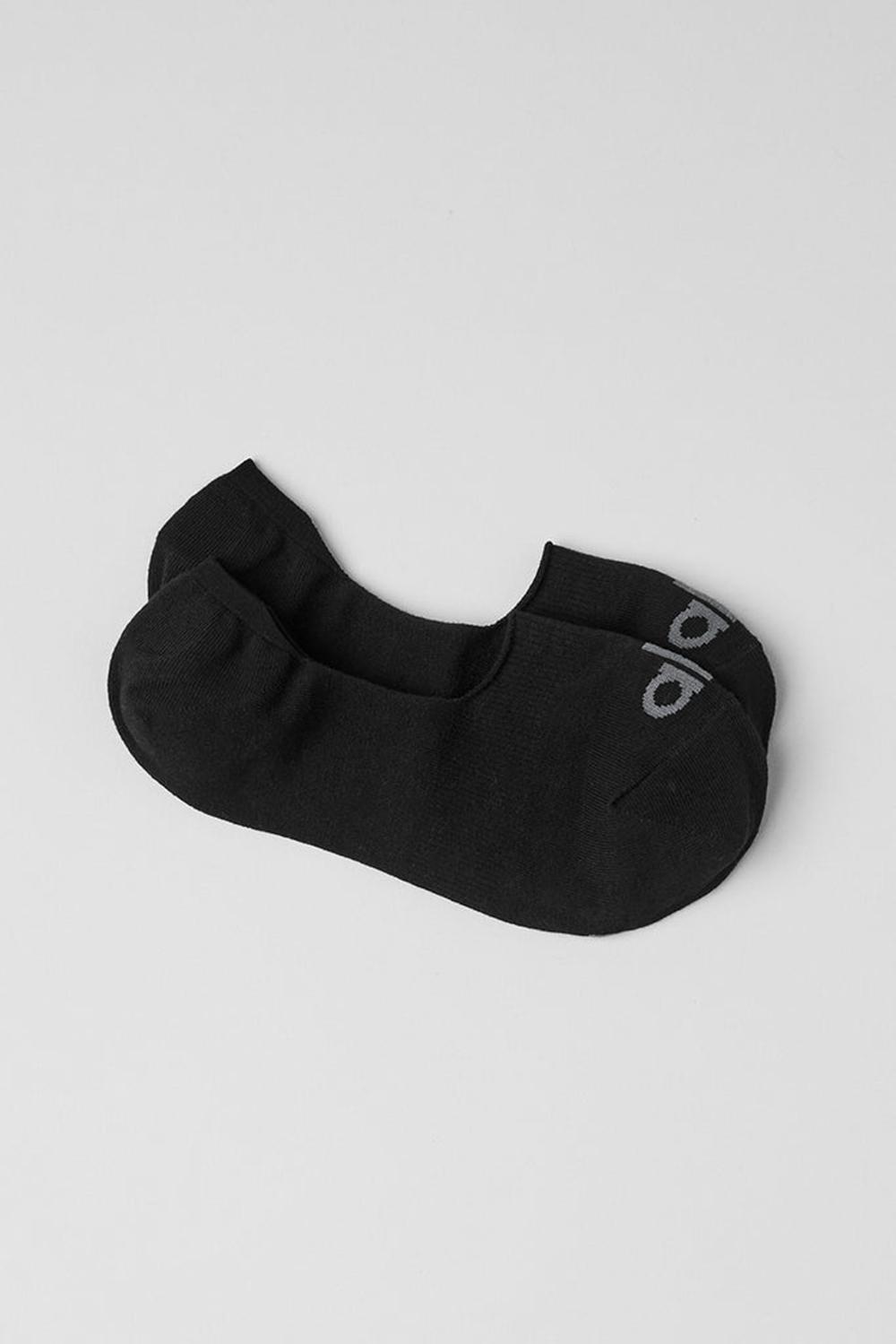 Men Alo Yoga Unisex Conceal Sock Black / Anthracite | India  60953-JHMA