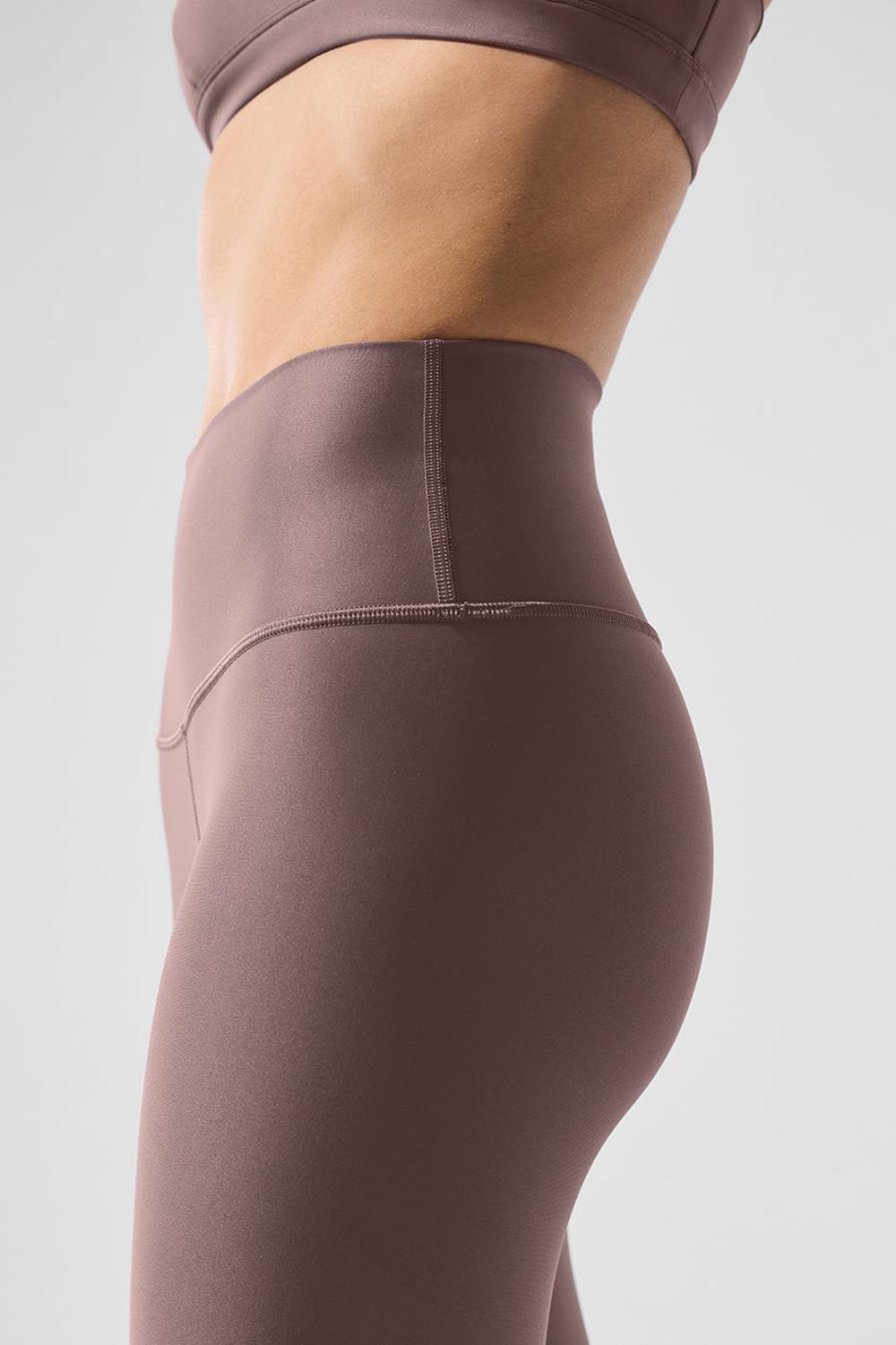 Women Alo Yoga 7/8 High-Waist Airlift Legging Mushroom | India  90371-ZSLO