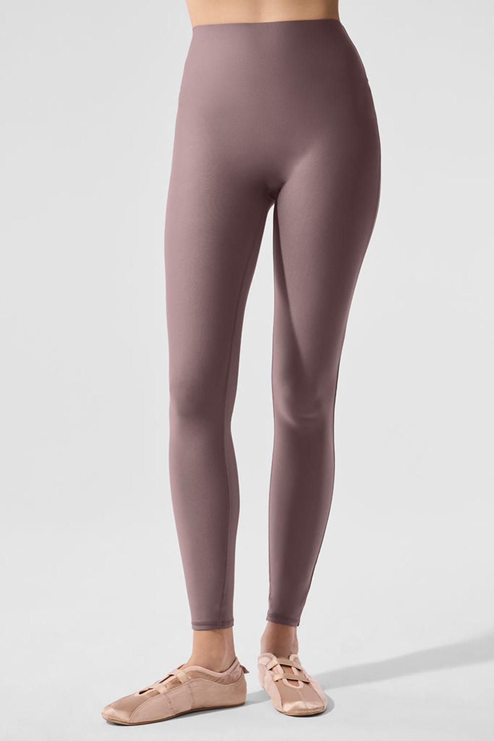 Women Alo Yoga Airlift High-Waist Sleek Legging Mushroom | India  35461-BFLG