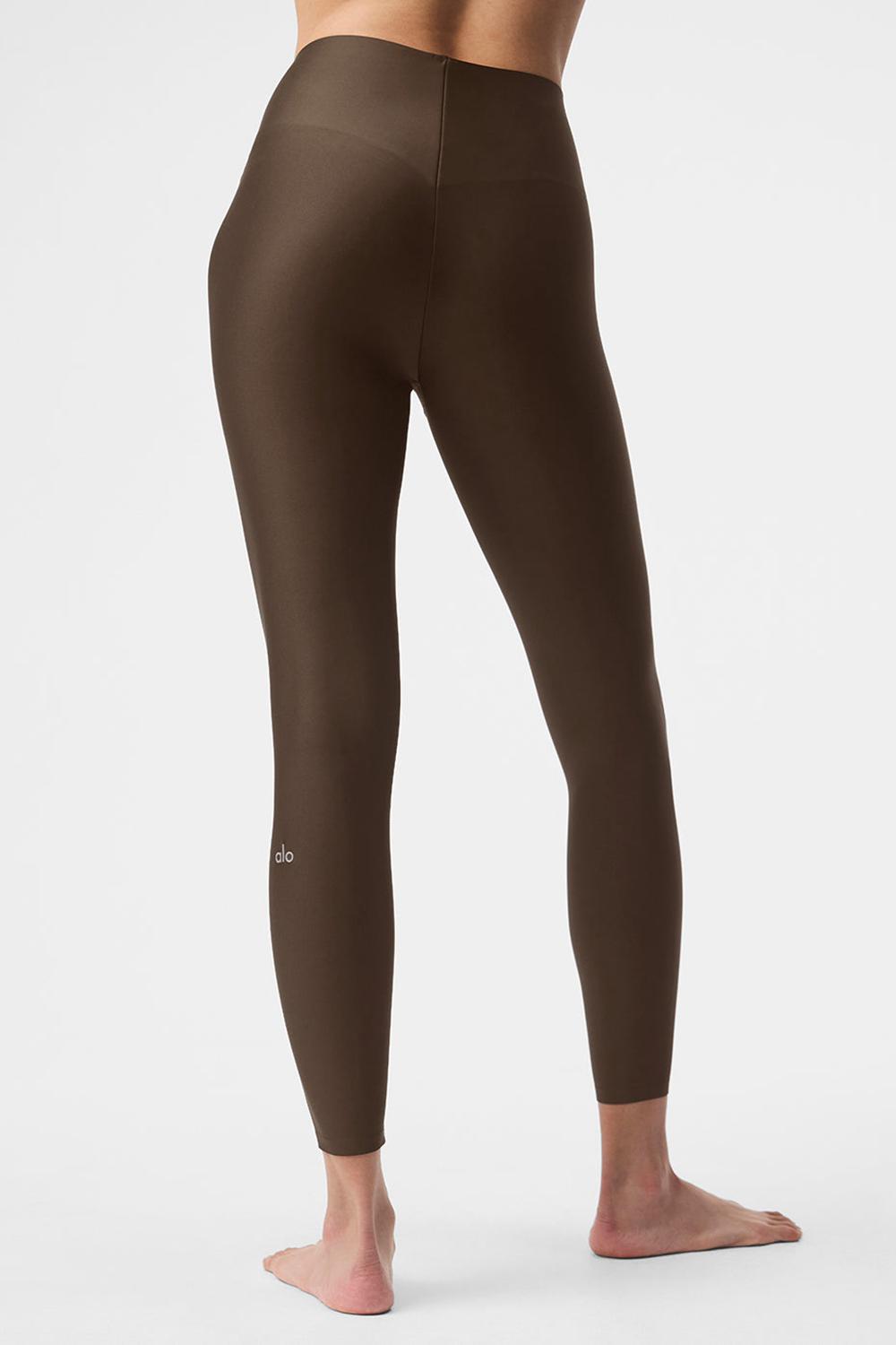 Women Alo Yoga Airlift Strength Extreme High-Waist 7/8 Legging Espresso | India  49071-PRDO