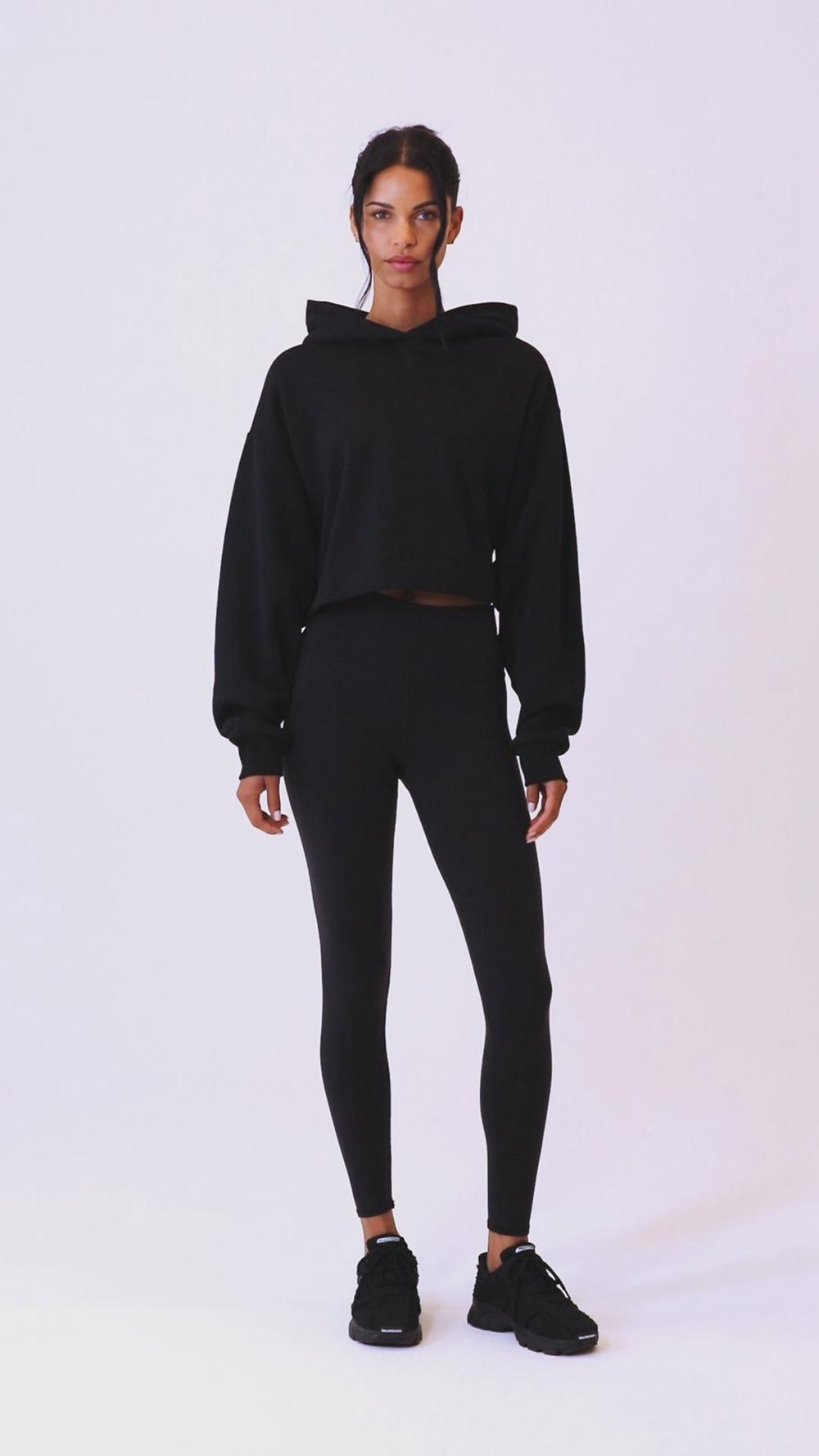 Women Alo Yoga Bae Hoodie Athletic Heather Grey | India  87940-GANP