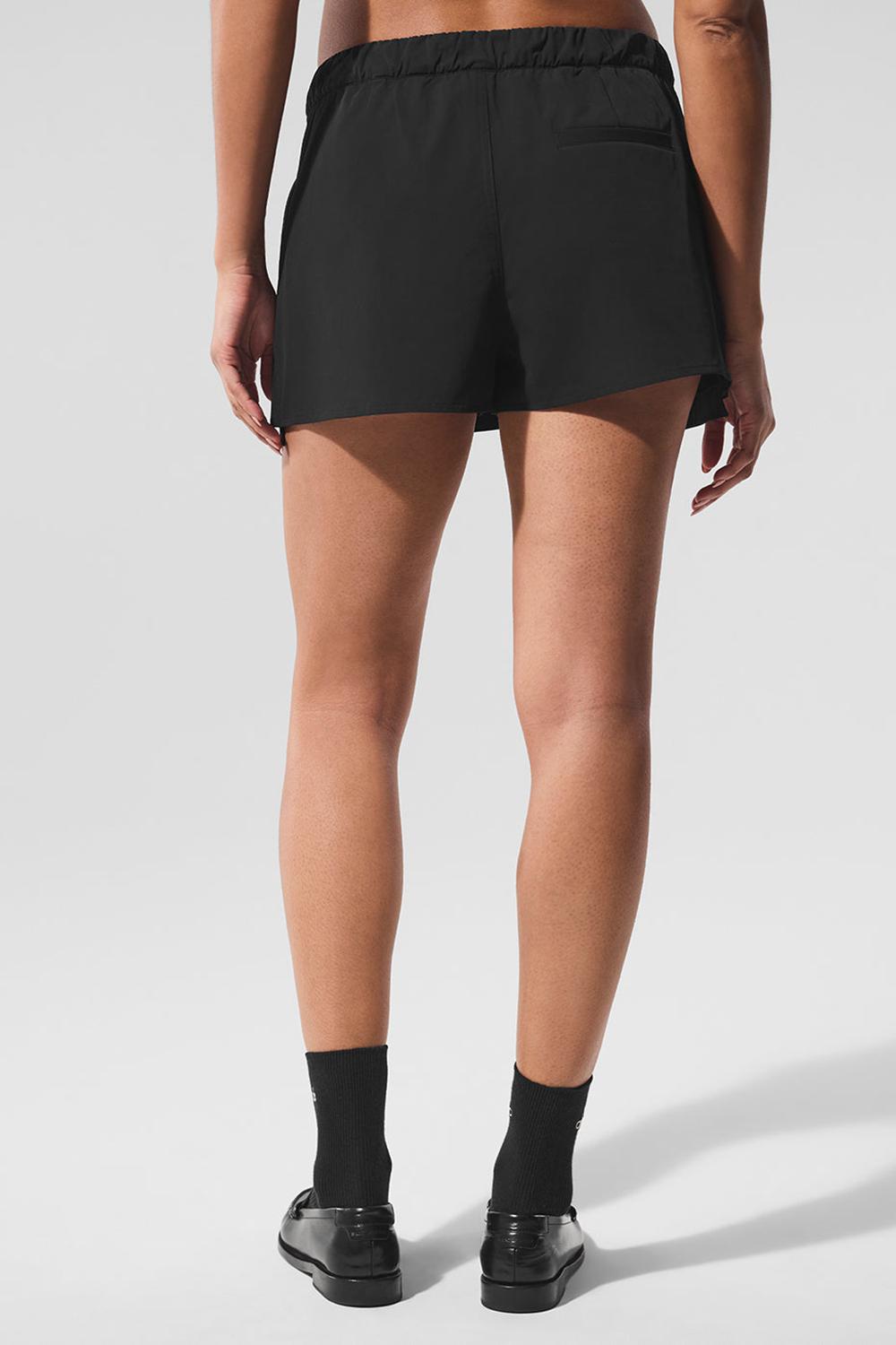 Women Alo Yoga Flip It Mini Skort Skort Black | India  69542-OFMC