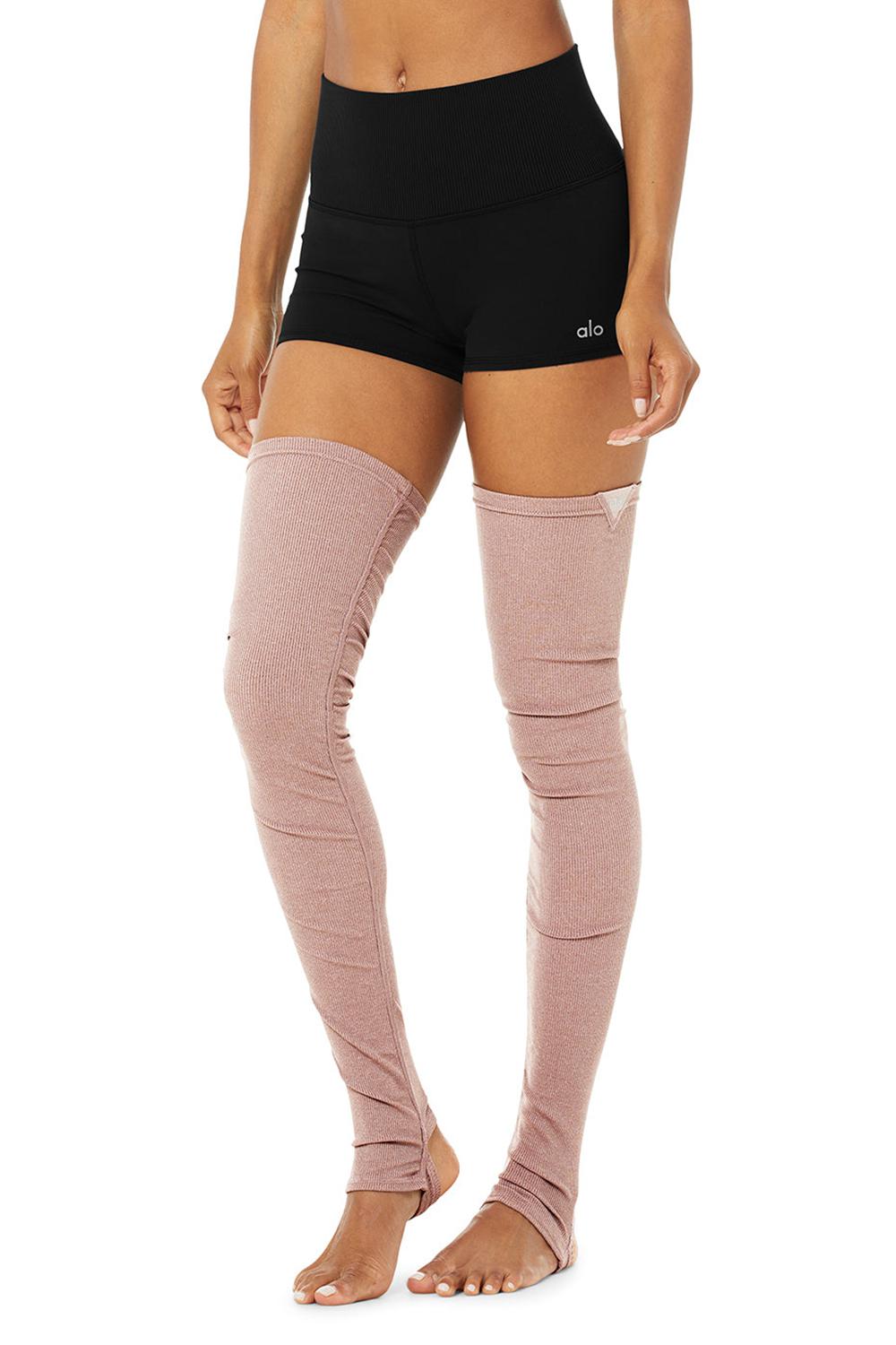 Women Alo Yoga Goddess Accessories Leg Warmer Smoky Quartz Heather | India  89637-NDPE
