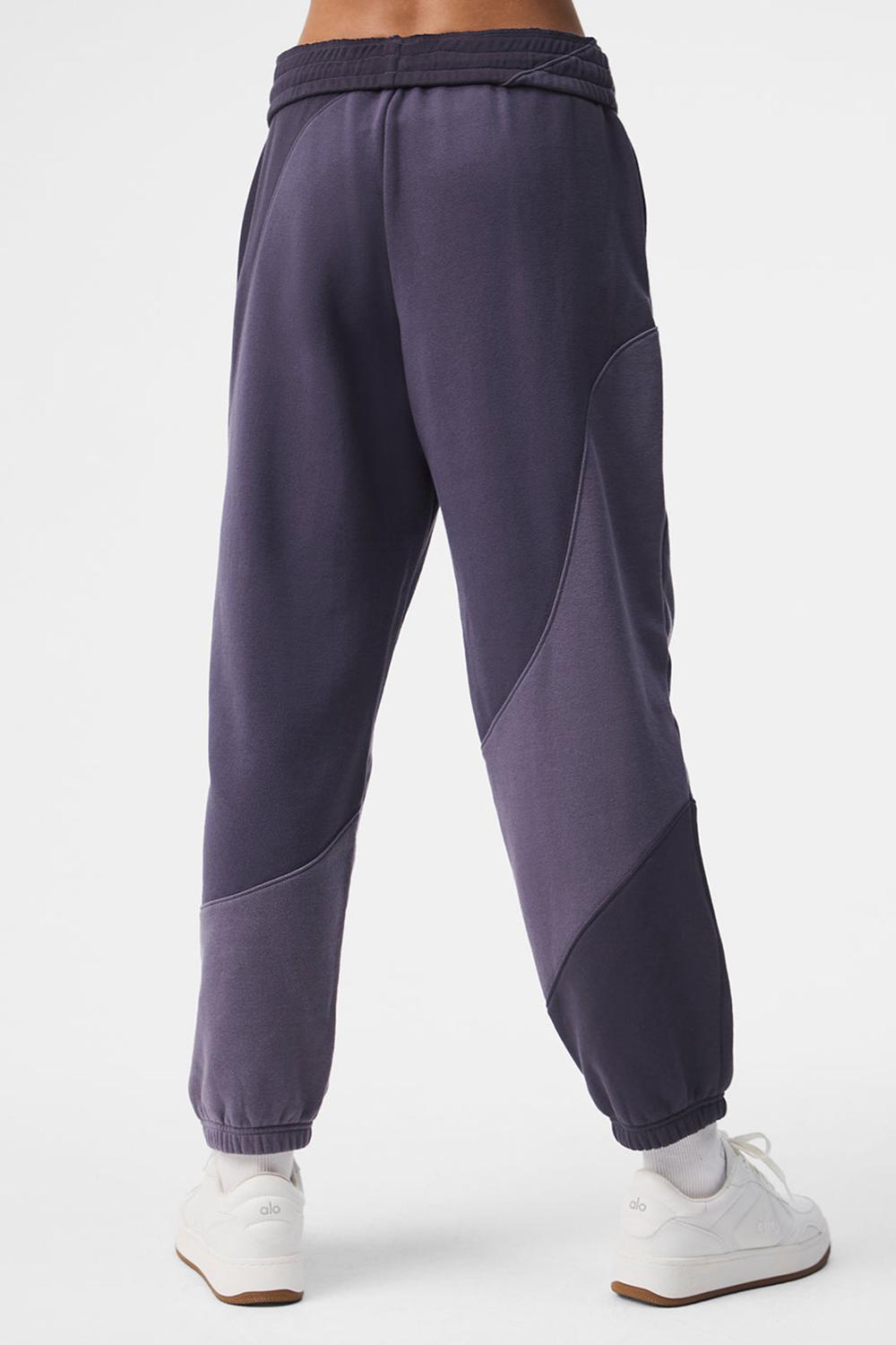 Women Alo Yoga Make Waves Sweatpant Italian Plum Tonal | India  47130-MSQP