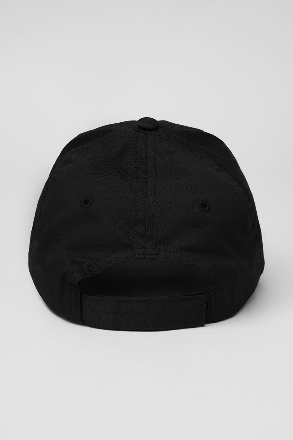 Women Alo Yoga Off Duty Hats Cap Black / White | India  38279-DIOG