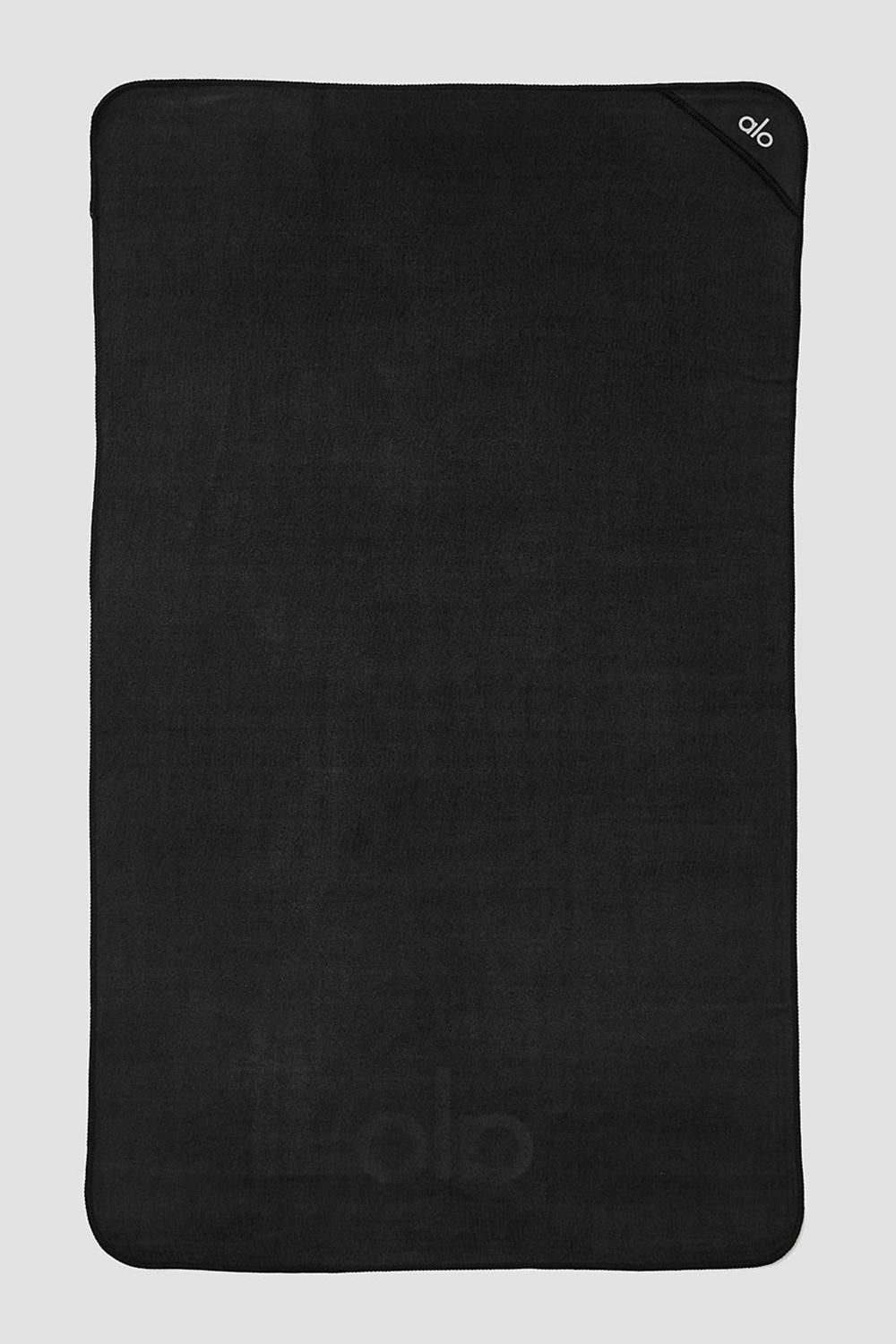 Women Alo Yoga Performance No Sweat Hand Towel Black | India  81240-QYCM