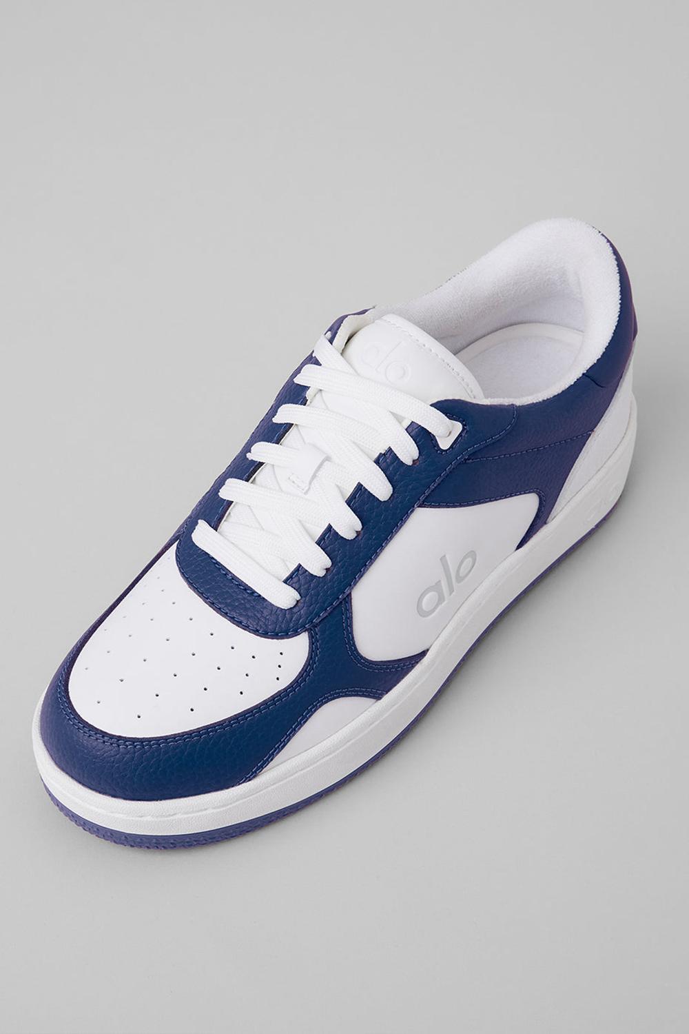 Women Alo Yoga Recovery Mode Sneaker Navy / White | India  37694-ZSBM