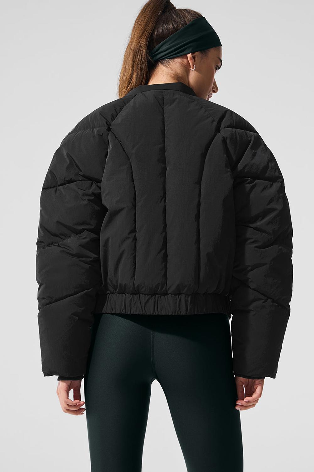 Women Alo Yoga Stargazing Puffer Jacket Black | India  34261-QWXC